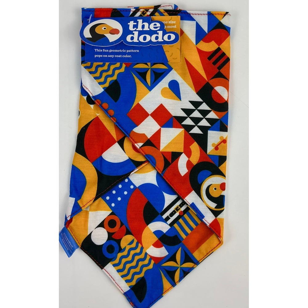Pet Bandana Lot of 3 Peeps Sunny Lemons Dodo Print Medium Large Dog NWT - Picture 11 of 12
